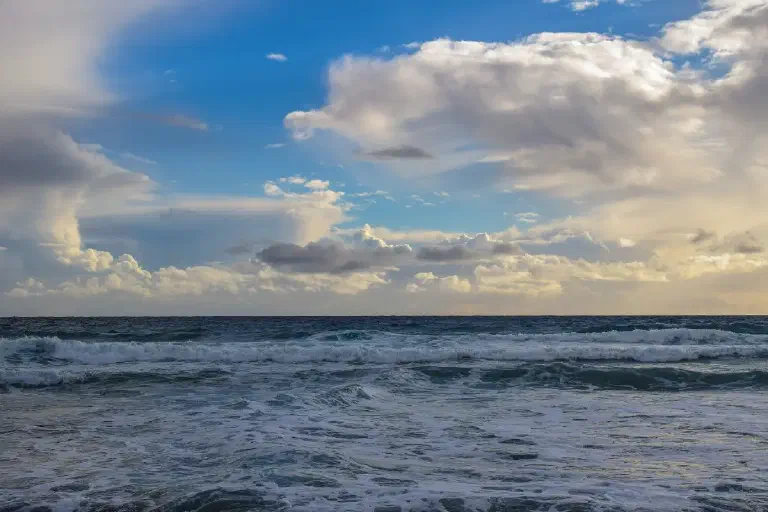 A beautiful sky.