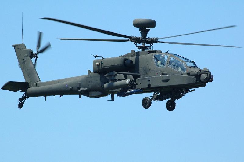 Apache helicopter.